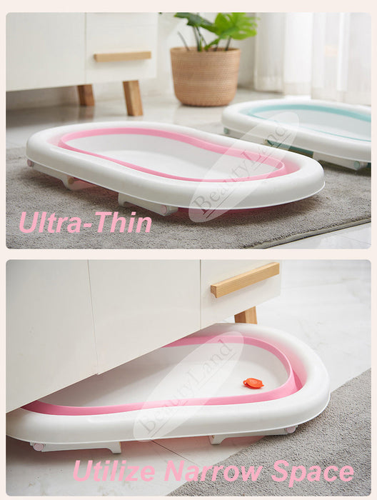 [Free Shipping] Foldable Baby Bath Tub Pets Shower Tub Creative Foldable Design Space