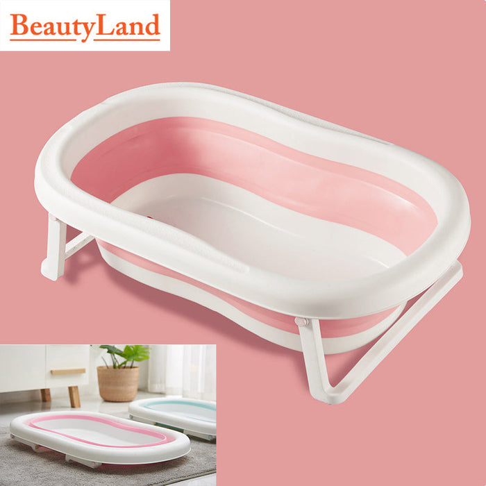 [Free Shipping] Foldable Baby Bath Tub Pets Shower Tub Creative Foldable Design Space