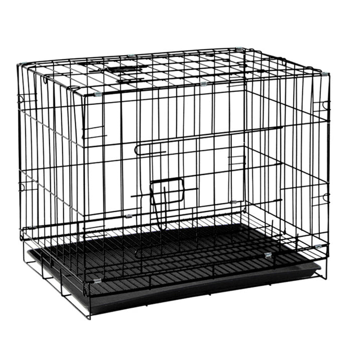 Free Shipping~Steel Dog Cage with Tray Cat Cage Rabbit Cage