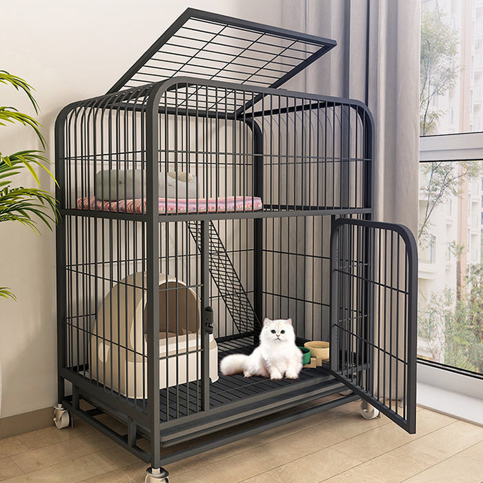 [Self Collect] High End XL Solid Steel Pipe Steel Sangkar Kucing Cat Cage Anak Kucing Door Ladder