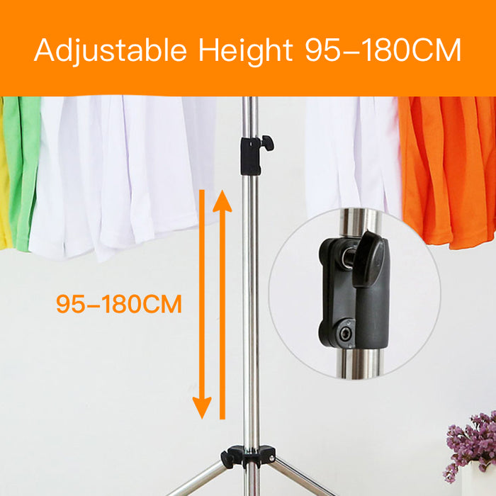 [Self Collect] Extra Large Stainless Steel Foldable Extendable Cloth Quilt Bedsheet Drying Rack Adjustable Height Width