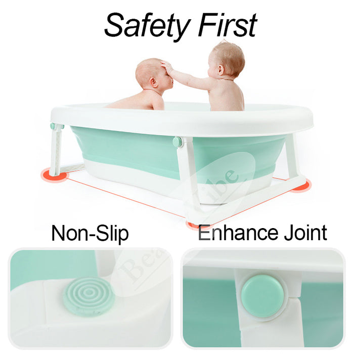 [Self Collect] Foldable Baby Bath Tub Pets Shower Tub Creative Foldable Design Space