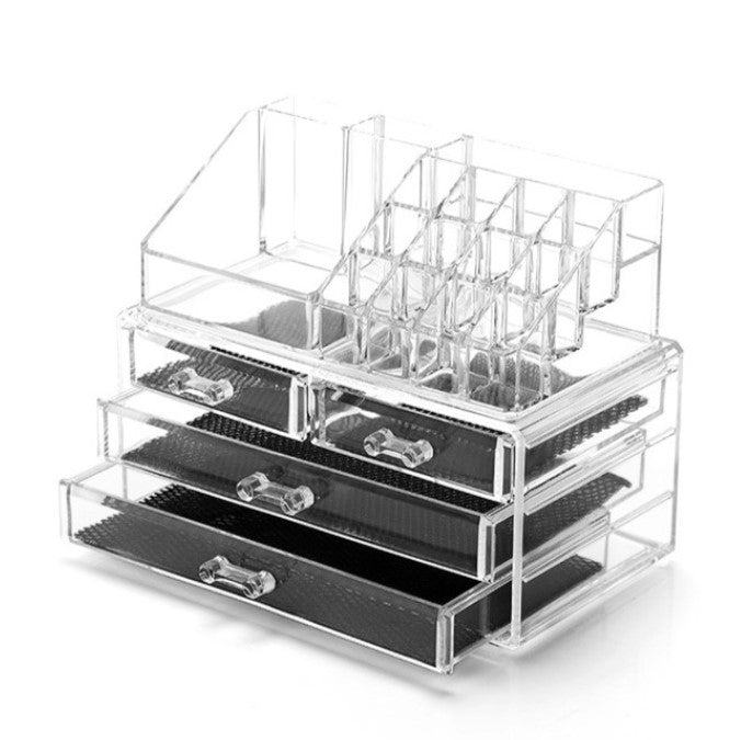 3 Floor Drawers / Whole Set Acrylic Cosmetic Makeup Organizer Storage Makeup Storage Box